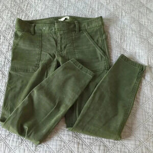 Loft two petite olive green pant